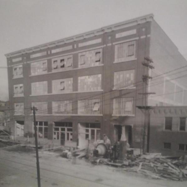 Construction progress – October 15, 1912